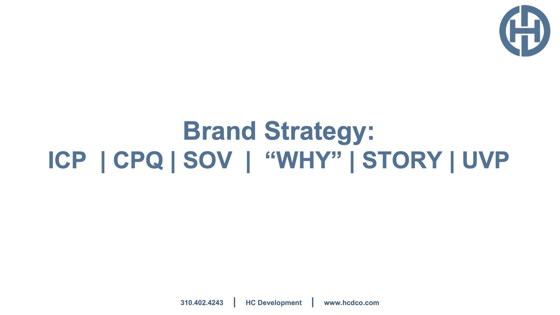 Brand Strategy