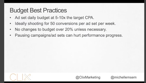 Budget Best Practices