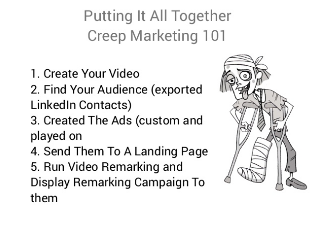 Jace Vernon's Creep Marketing 101 Slide