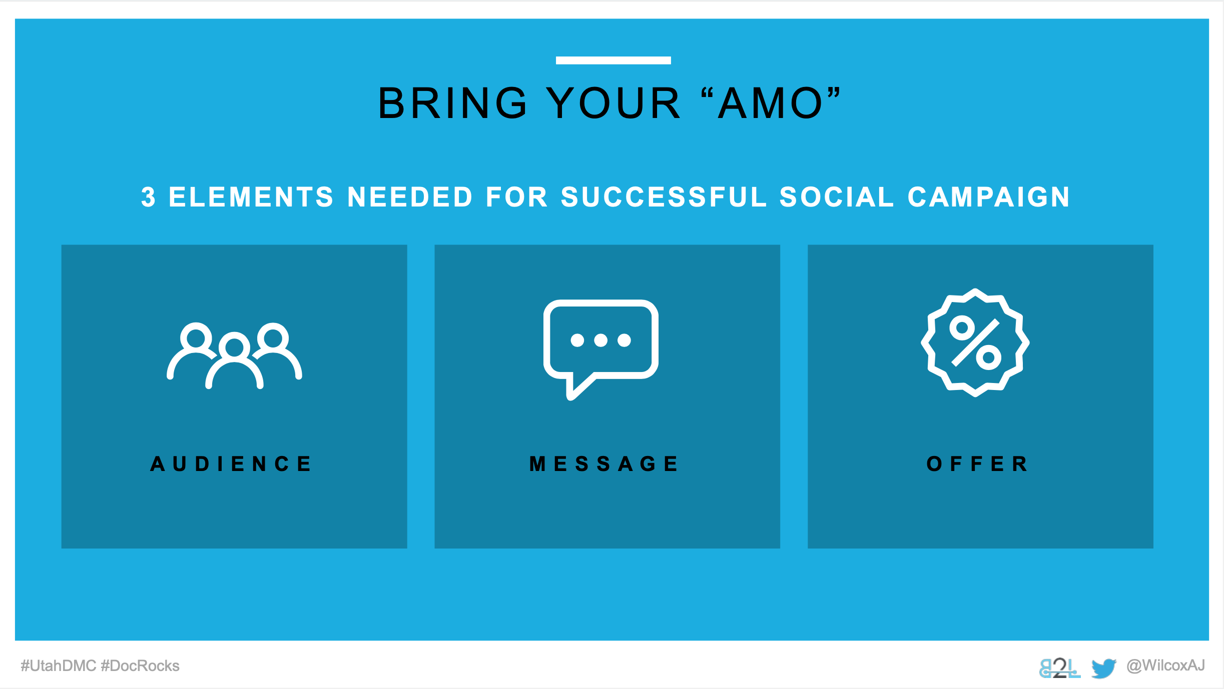 Utah DMC LinkedIn Ads - Aj Wilcox - Bring Your AMO