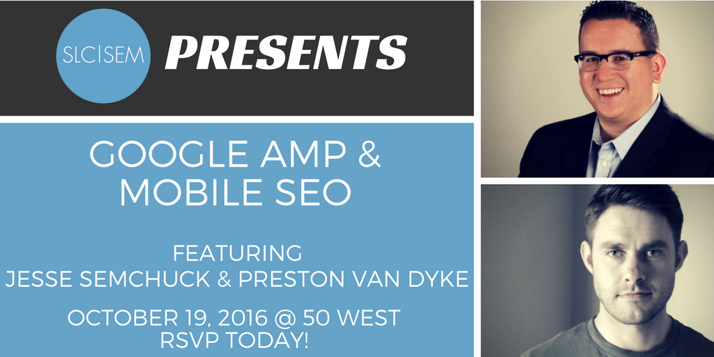 [Recap] Google AMP & Mobile SEO - October 2016