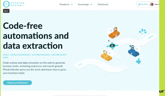 Phantom Buster - Code-Free automations and data extraction
