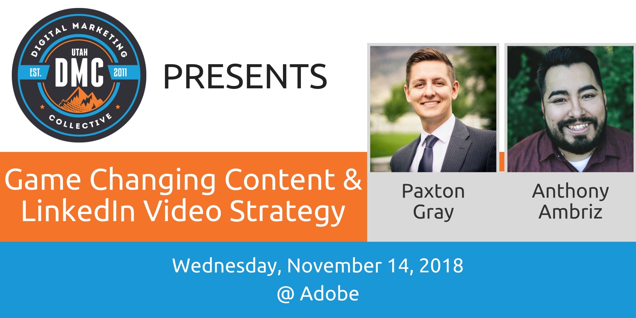 Game Changing Content & LinkedIn Video Strategy - November 2018 Recap